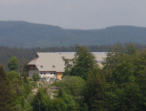 Weißtannenhalle, aus der Ferne Weißtannenhalle, aus der Ferne