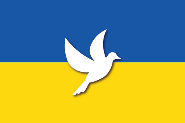 Ukraine-Friedenstaube